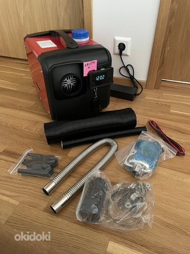 Diiselpuhur 8kw 12/24/220v adapter kaasas
