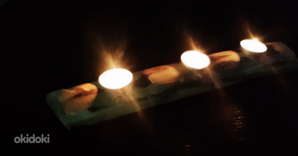 Натуральные Подсвечники со свечами Чистая ручная работа 100% (фото #3)