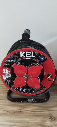 Pikendusjuhe trumlil 25 m