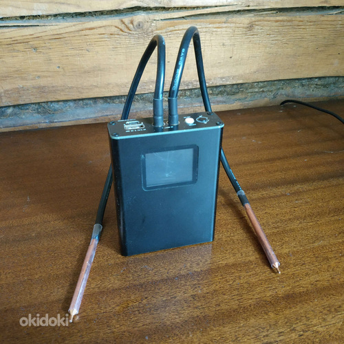 Портативный аккумуляторный сварочный аппарат + никелевые пол (фото #1)