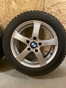 BMW 5x120 205/55/R16 talverattad lamelliga (4 foto / 10)