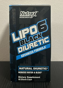 NUTREX Lipo-6 Black Diuretic 80caps