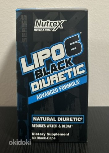 NuTREX Lipo-6 Черный диуретик 80капс (фото #1)