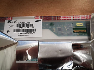 Sülearvuti ekraan Samsung 15.6" LTN156AT05 40pin LCD (2 foto / 2)