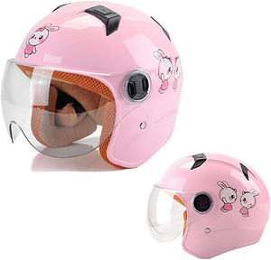 Детский шлем с визором, от 49 до 60см