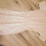 Маленькое коктейльное платье мини серебристое, XS, новое (фото #1)