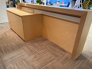 Vastuvõtulaud / reception desk LED-valgustusega (6 foto / 6)
