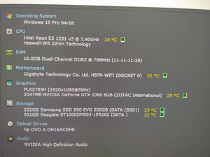 E3-1231v3/16GB/SSD 250GB/HDD 1TB/GTX 1060 6GB/ITX (2 foto / 10)