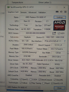 I5-10400F/Z590/16GB RAM/Nvme 512GB/HDD 1TB/RX 6600XT 8GB (6 foto / 10)