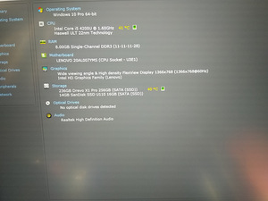 Lenovo Thinkpad X240 i5-4200U 8GB RAM/256GB SSD/IPS ekraan (2 foto / 10)