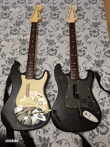Microsoft Xbox One Rock Band 4 Fender Wireless Guitar kitarr (1 foto / 2)