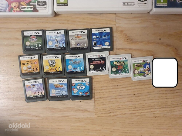 72шт Игры Nintendo 2DS, DS, DSI, DSI XLl, 3DS, 3DS XL