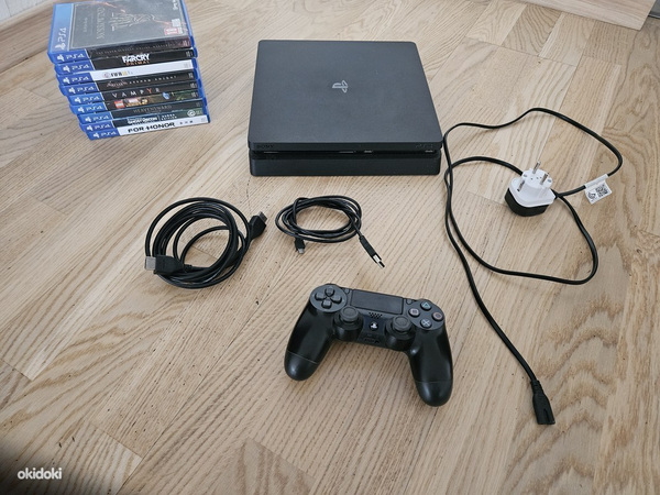 Sony PS4 Slim 4 + 3 PlayStation 4 PS4 Slim mängu