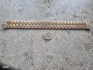 Золотая Цепочка на Руку 124.5 гр Kuld Цепь Gold проба 585 (3 фото из 3)