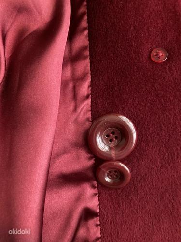 Короткое пальто из ангорской шерсти. Размер S. (фото #5)