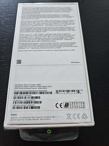 iPhone 12 128GB uus/new (2 foto / 2)