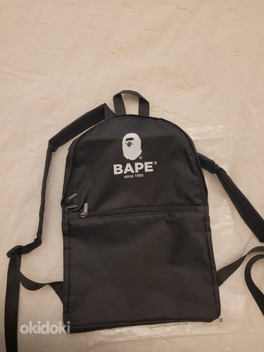 Черный рюкзак bape (фото #1)