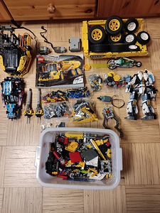 Legotehniku vanametalli osad 42124 ja 42114 (1 foto / 5)