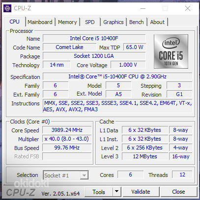 Компьютер i5 10400f gtx 1660 super 32gb памяти (фото #2)