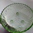 Tarbeklaas roheline kolmjalgkauss, vaas (foto #5)