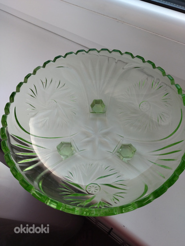 Tarbeklaas зеленая ваза (фото #5)
