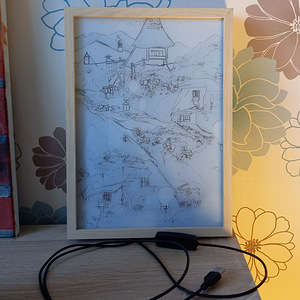 Light Up Painting USB-power (3 foto / 3)