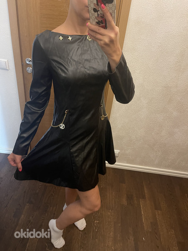 Черное платье луи виттон (фото #3)