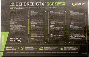 PALIT GEFORCE GTX 1660 SUPER 6GB (3 foto / 4)