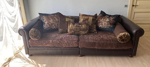 Müün Diivan “Alexander & James” - Päris Nahk + Mööblirie (1 foto / 3)