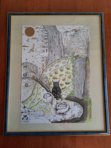 Graafika "Rahavesi" (feng shui) (3 foto / 3)