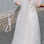 Свадебный комплект (платье, болеро, фата, украшение) (фото #3)