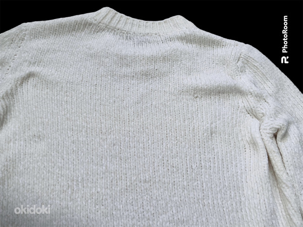 Tom Tailor мягкий белый свитер размер S (фото #3)