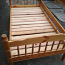 Деревянная детская кровать с матрасом (фото #3)