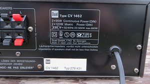 DUAL CV 1462 СТЕРЕОУСИЛИТЕЛЬ (8 фото из 8)