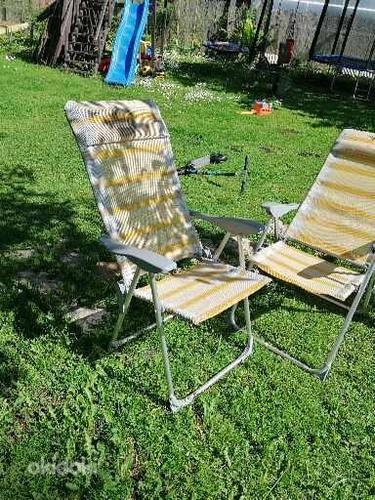 Lahtikäiv toolid /стулья шезлонги (фото #4)