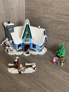 Lego Santa’s visit