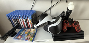 Sony PS4 Pro 1 tb mängukonsool ja VR komplekt (1 foto / 3)