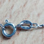 Серебряная цепочка с подвесками (номера образцов на фотограф (фото #2)