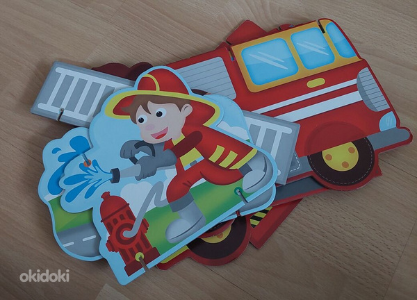 Väikelaste PUSLE "Tuletõrjeauto" (foto #2)