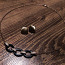 Серебряная цепочка (проба 925) + серьги (фото #1)