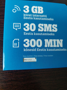 UUS avamata stardipakett (kõnekaart) AINULAADNE NUMBER (3 foto / 3)