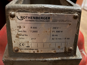 Müün Rothenberger R600 seadme (2 foto / 3)