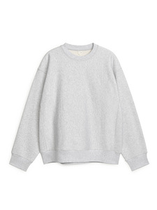 Свитшот ARKET (Loose Heavyweight Sweatshirt light grey)