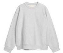 Свитшот ARKET (Loose Heavyweight Sweatshirt light grey)
