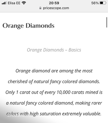 Vivid orange diamond (foto #7)