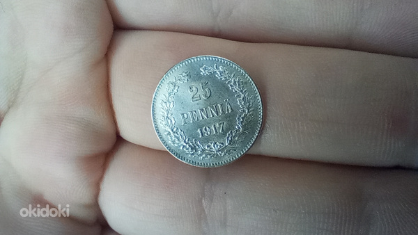 25 penni 1917 unc