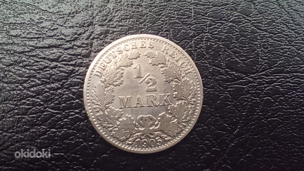 1/2 марка 1905 unc