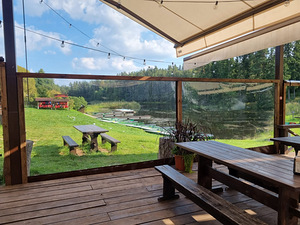 Izgatavojam caurspīdīgas sienas nojumēm, PVC tentus. (2 foto no 8)