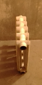 Malmradiaatorid, ribiradiaatorid, 5 ribi (4 foto / 4)