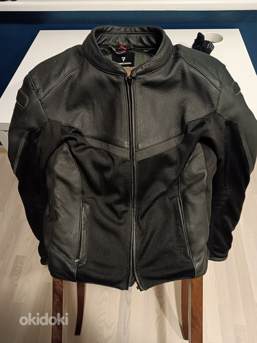 Мотоциклетная куртка кожаная куртка Rebelhorn (фото #2)